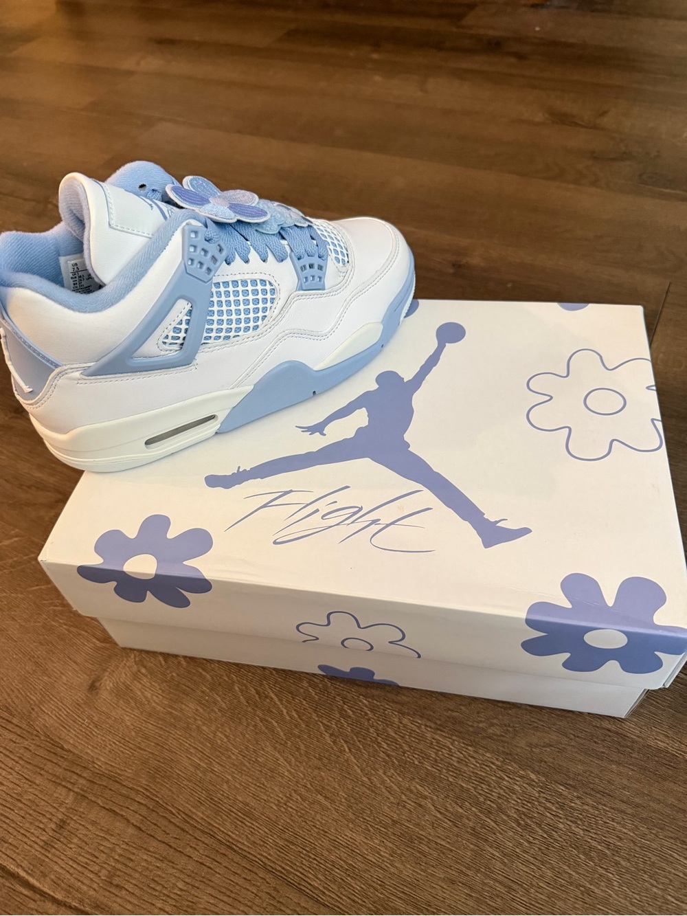 Women’s AJ4 Forget Me Not